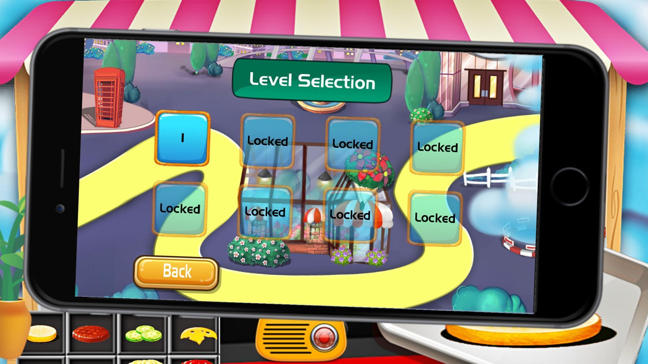 Cooking Burger Chef Games 2