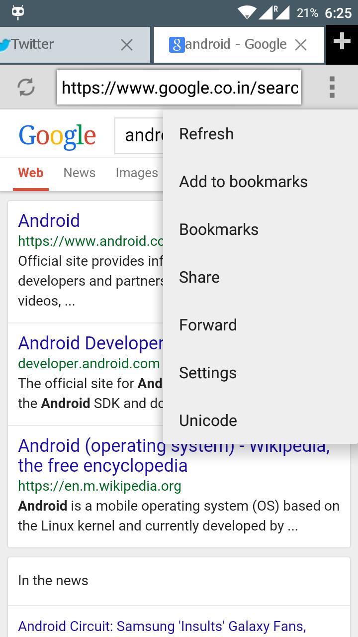 Fast Browser light