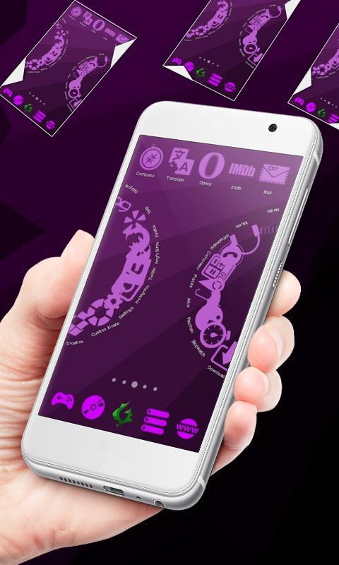 Purple Launcher