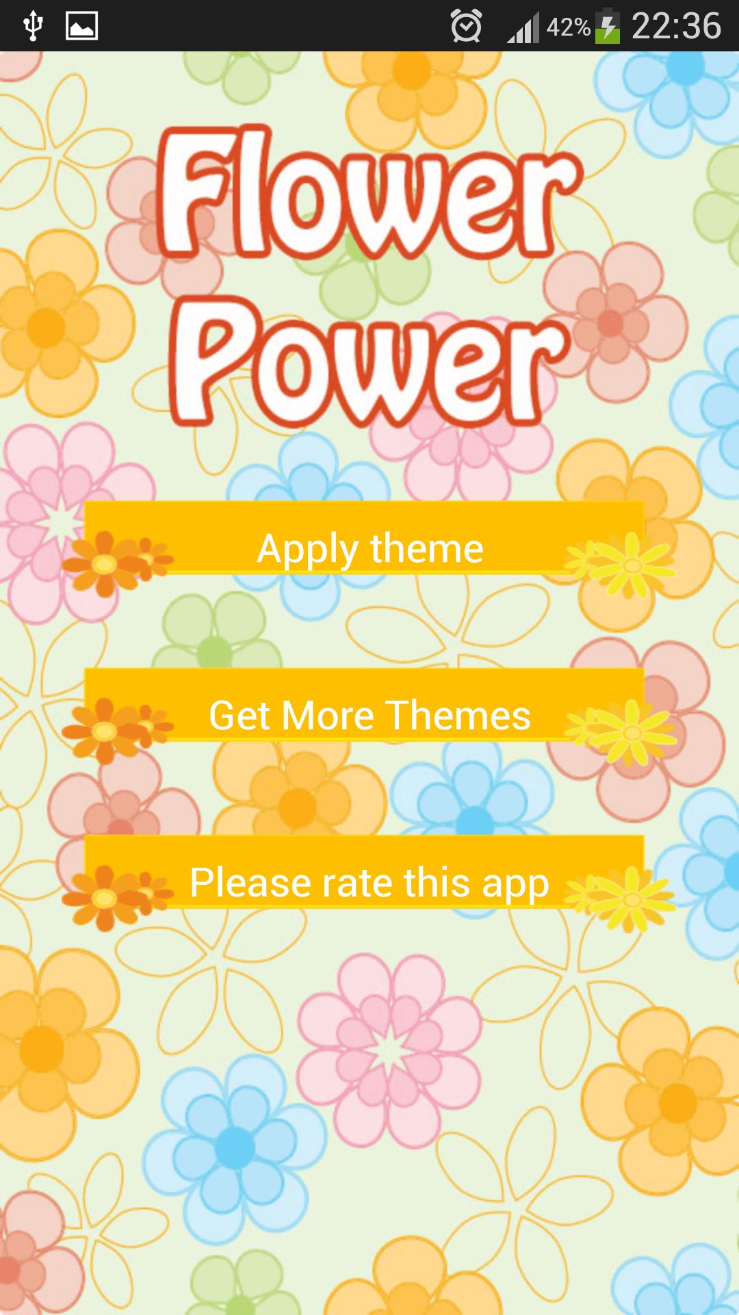 Keyboard Flower Power