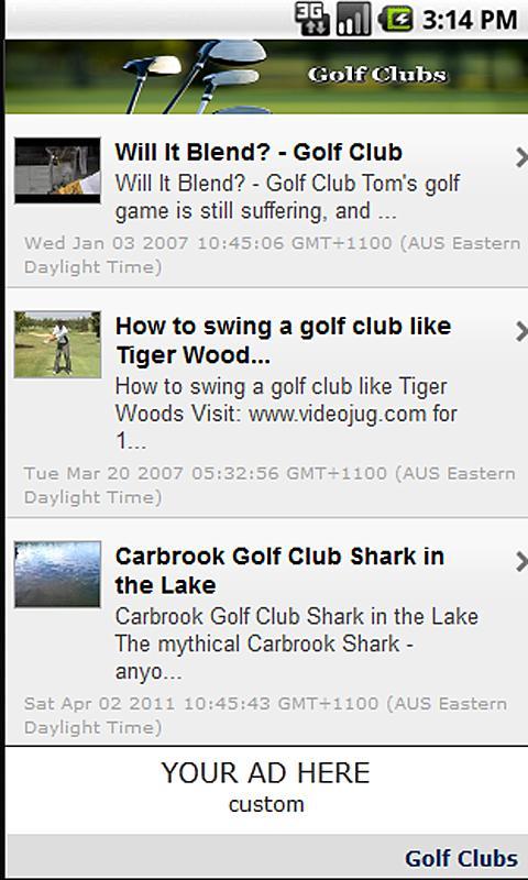 Golf Clubs