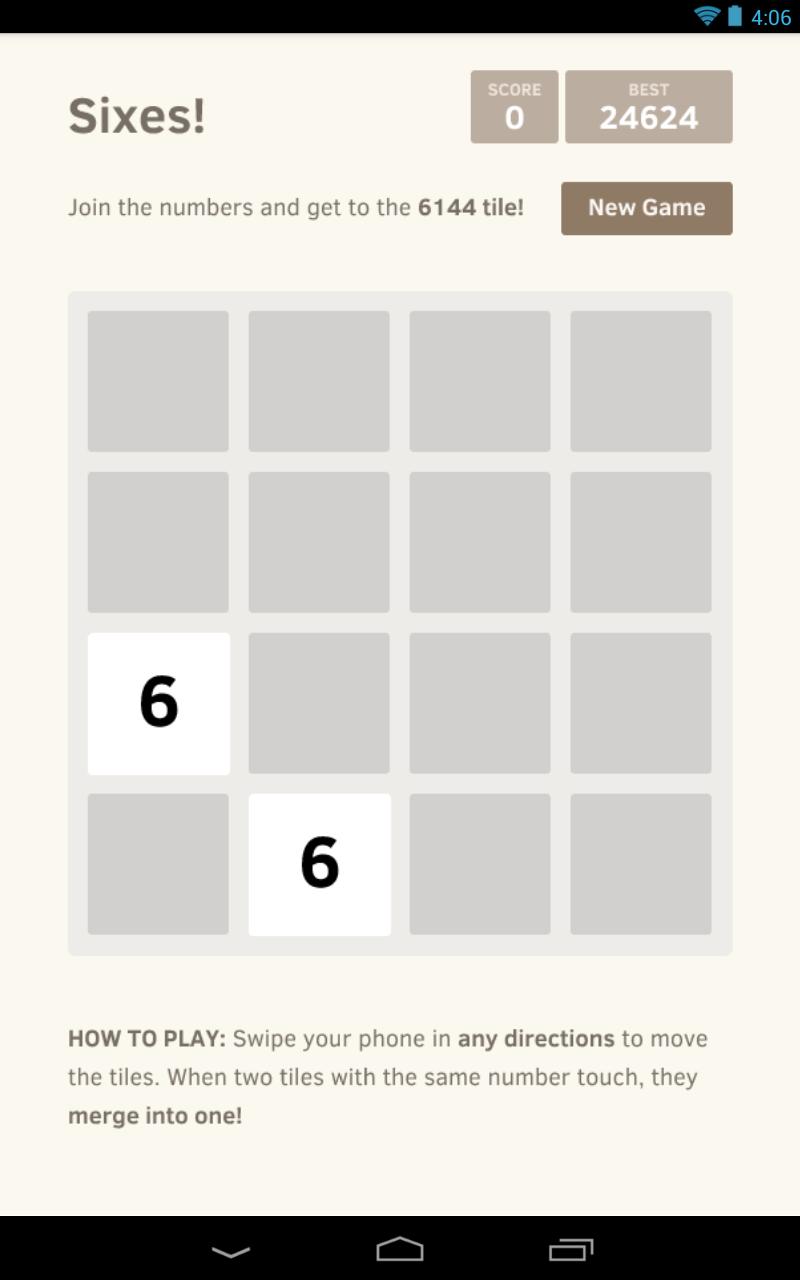 Sixes!