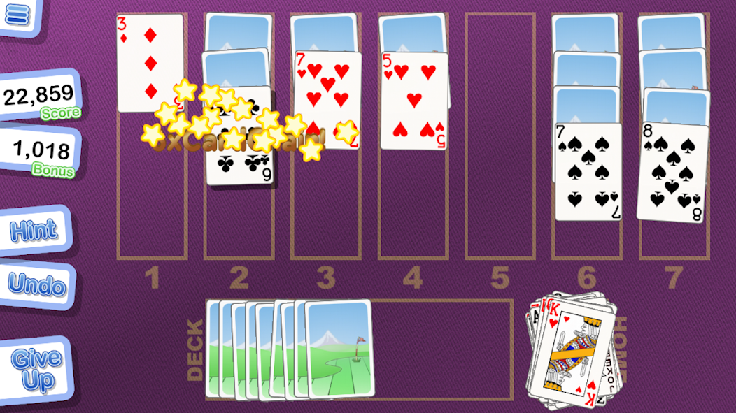 Crystal Golf Solitaire