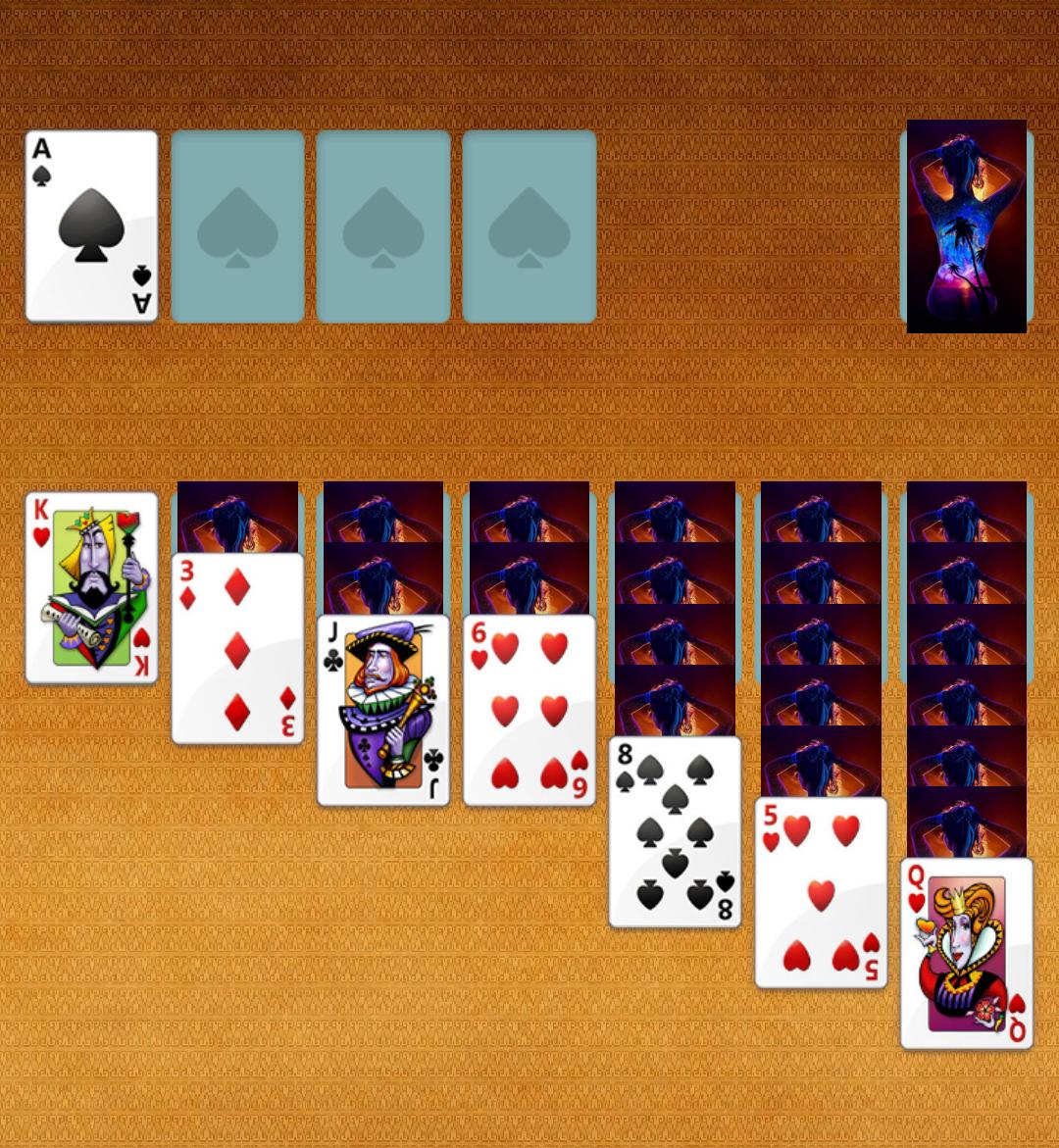 Solitaire picture quest