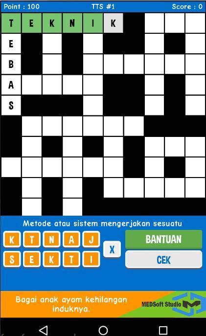 TTS Berhadiah 2019  - Teka Teki Silang Intelek