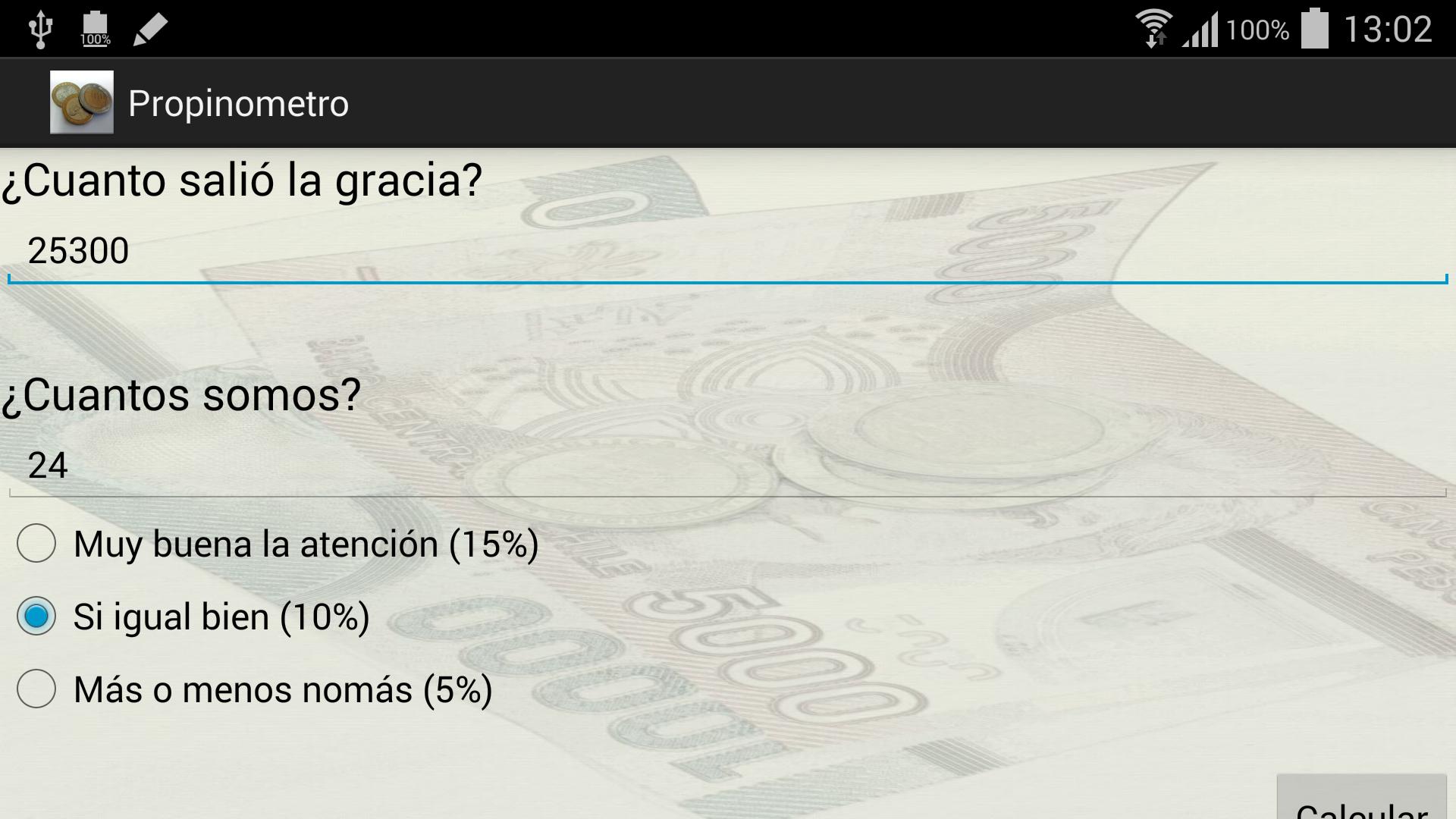 Propinometro Chile