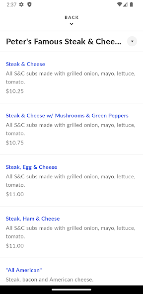 Peter's Carry Out
