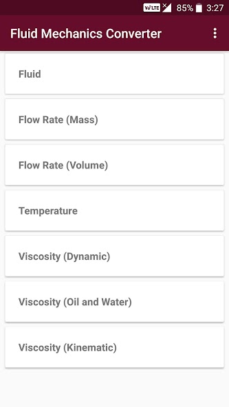 Fluid Mechanics Converter