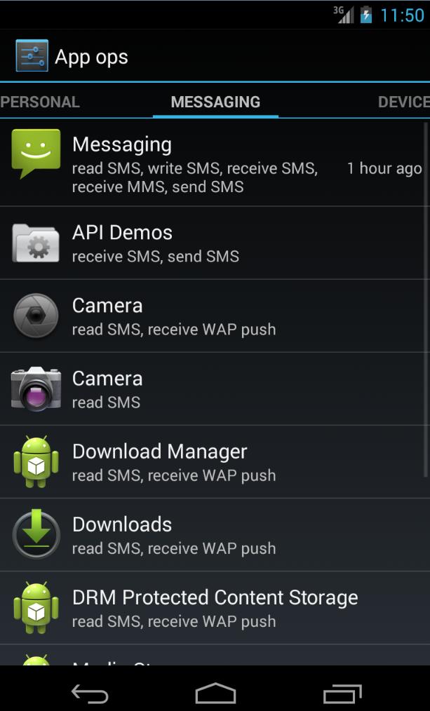 App Ops Launcher