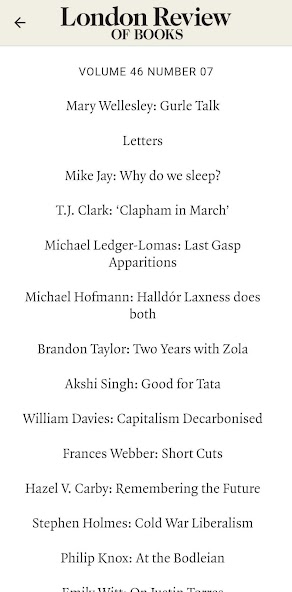 London Review of Books