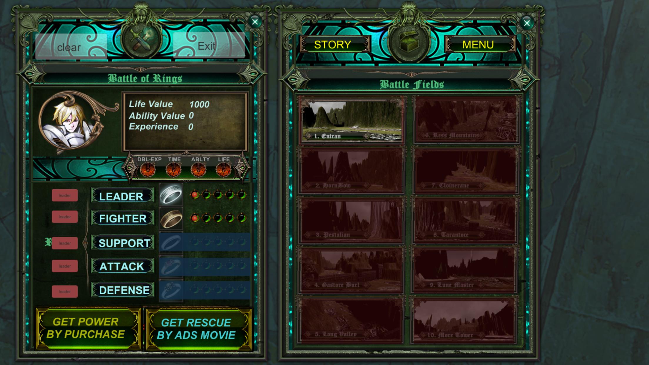 Rings of Battle - Fantasy RTS