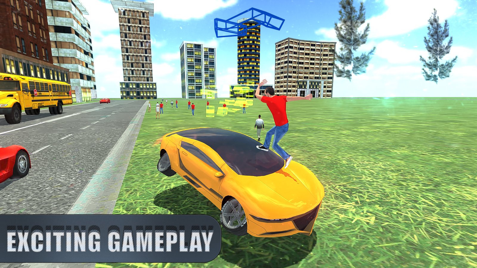 Flying Taxi Sim 2016