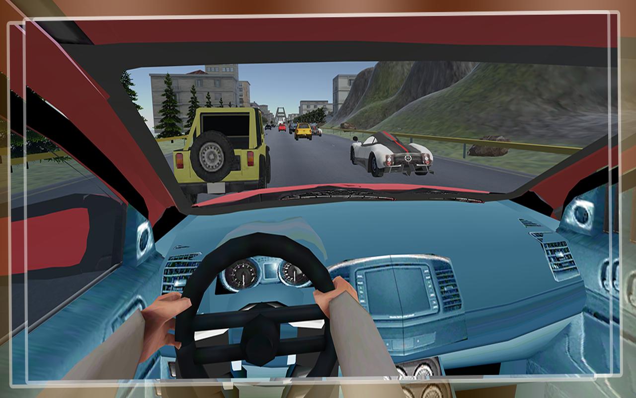 Speed Racing In Car