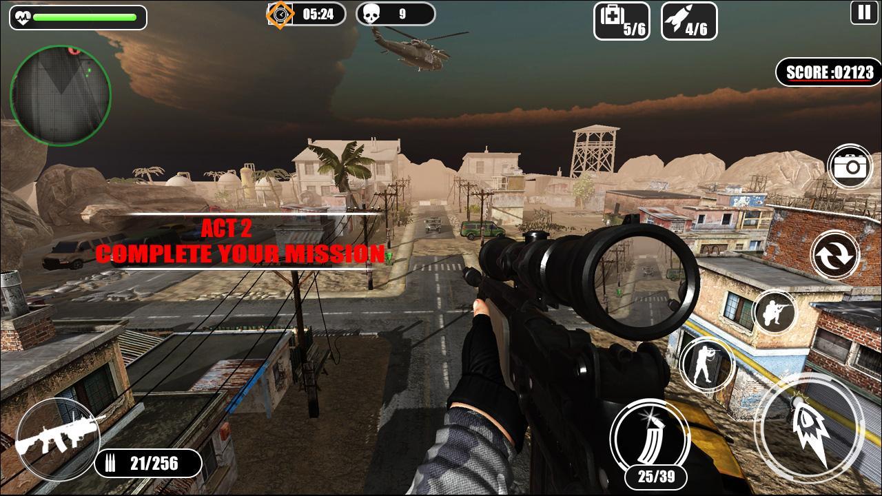 Marine Sniper Shooting