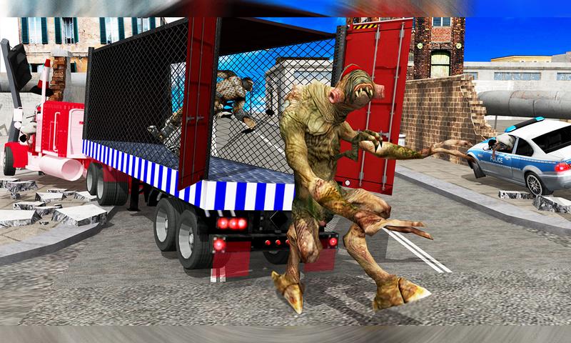Aliens Transport - Police Transporter Truck
