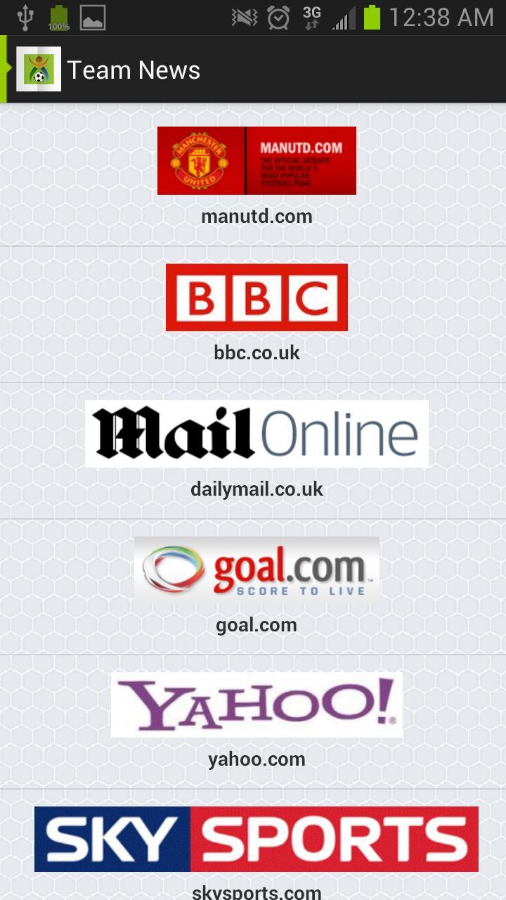 Football Page