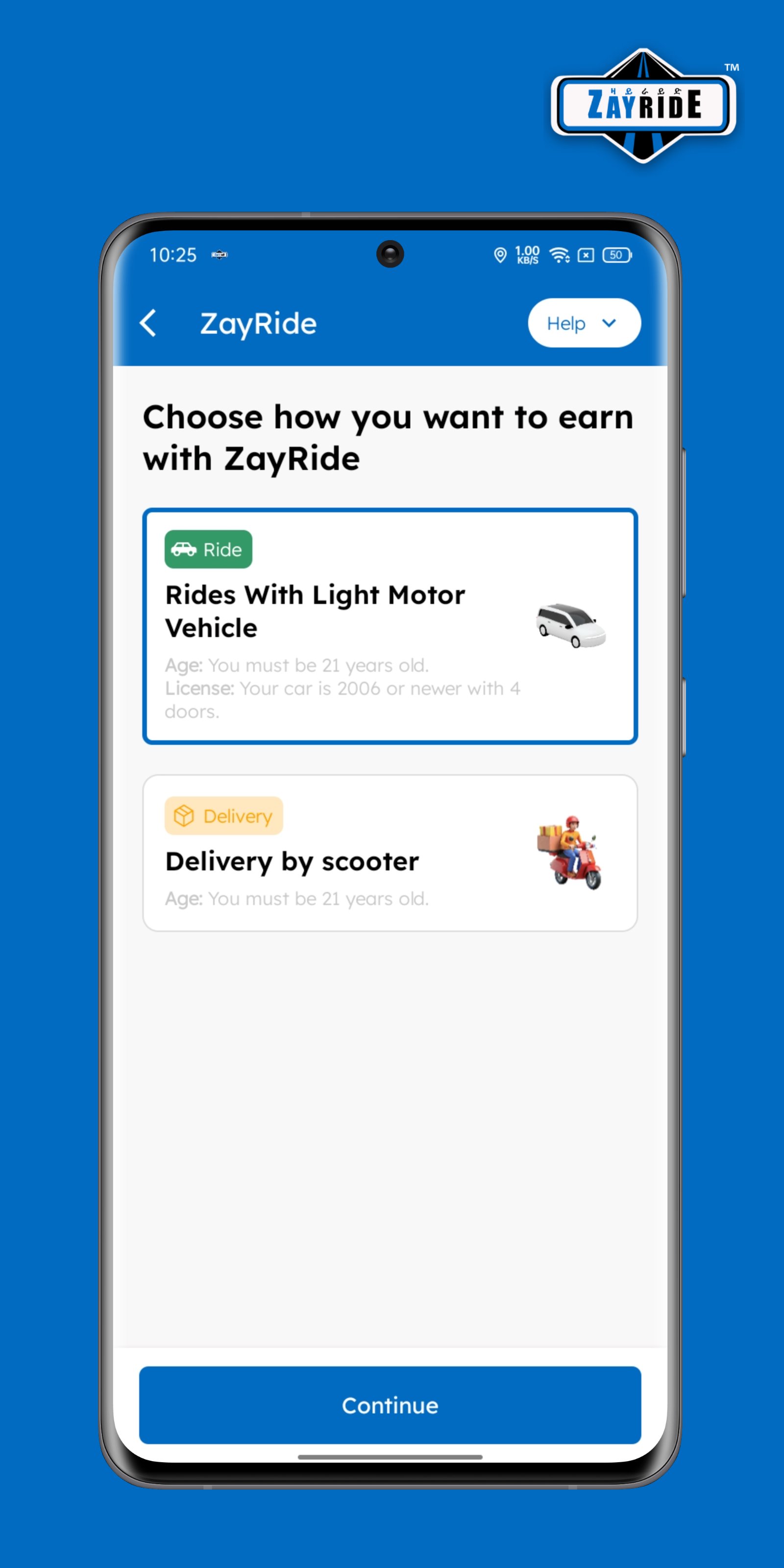 ZayRide Driver