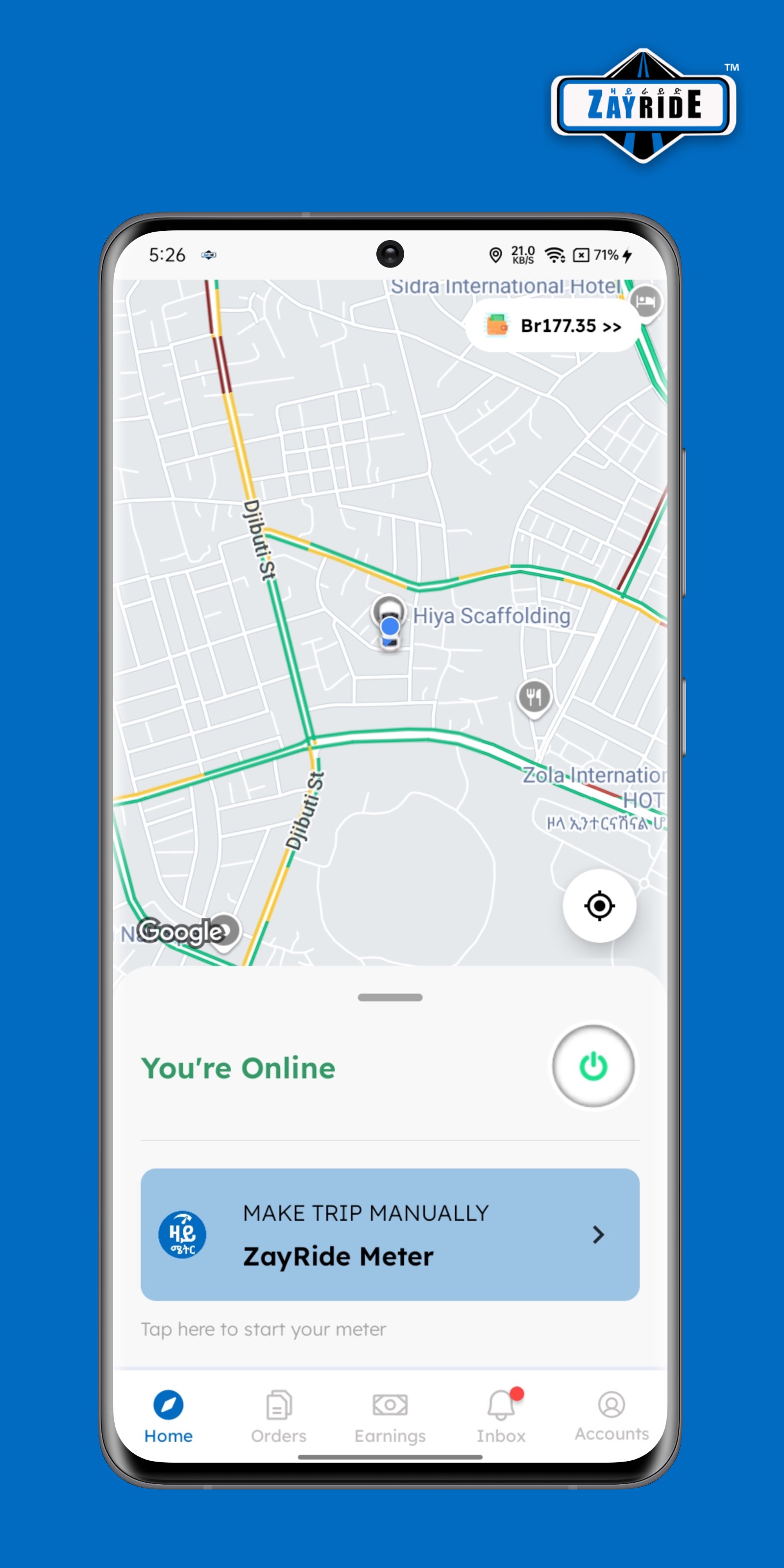 ZayRide Driver