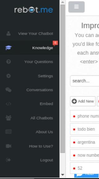 Create Chatbot