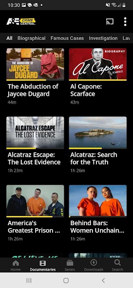 A&E Crime Central